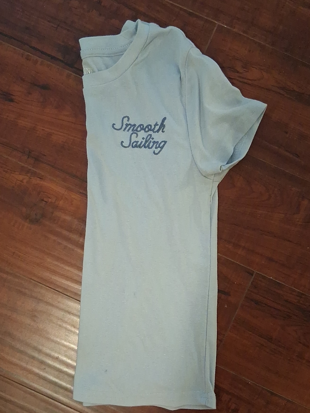 Pink Republic Light Blue 'Smooth Sailing' Short Sleeve Tee
